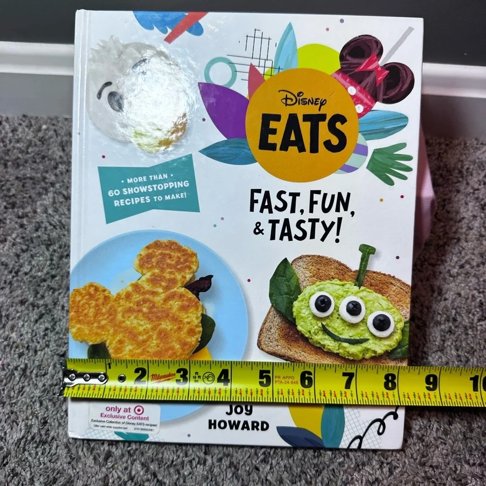 Disney Eats Cookbook with Colorful Designs Kids Cookbook 60+ Recipes